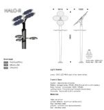 עמודים סולאריים טכני