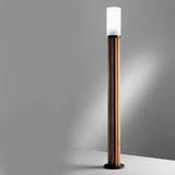 עמודונים (בולארדים) לתאורה נמוכה משולב